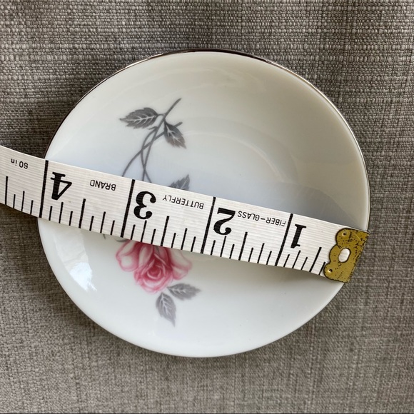 Vintage Pink Rose Zephyr - Deville Sauce Bowl - Picture 4 of 6